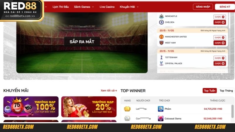 Người chơi sẽ được nhận hỗ trợ kịp thời khi gặp sự cố tại RED88