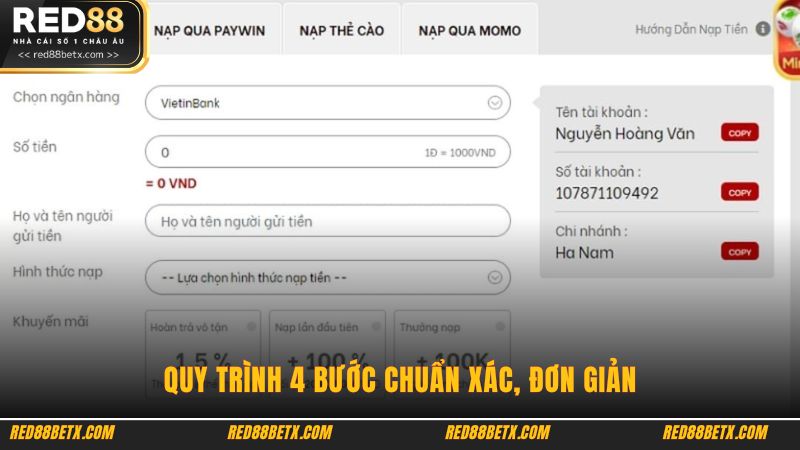 Quy trình 4 bước chuẩn xác, đơn giản
